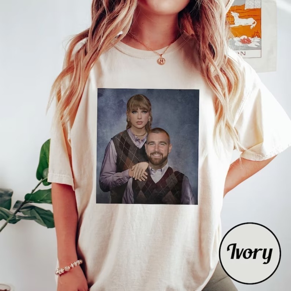 Kelce Swift Tshirt Taylor Chief Travis Kelce 87 Tee Football Gildan Fan Gift
